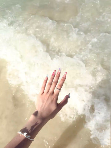 Ocean & Flowers